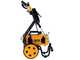 Nettoyeur haute pression &eacute;lectrique &agrave; eau froide DeWalt DXPW 001CE KART de 160 bars/500L/H max - avec chariot amovible