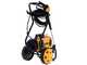 Nettoyeur haute pression &eacute;lectrique &agrave; eau froide DeWalt DXPW 001CE KART de 160 bars/500L/H max - avec chariot amovible