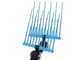 Peigne vibreur Alice Campagnola &agrave; moteur thermique 2T Kawasaki - perche t&eacute;lescopique 150/220 cm