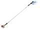 Peigne vibreur Alice Campagnola &agrave; moteur thermique 2T Kawasaki - perche t&eacute;lescopique 150/220 cm