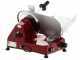 Trancheuse FAC S220 Rouge - Corps en alliage d'aluminium - Aff&ucirc;teur inclus - Lame de 220 mm - Moteur &eacute;lectrique 185W
