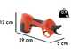 S&eacute;cateur de taille &agrave; batterie Stocker Vulcano E-25 TR BASIC - Avec batterie de 14.4 V/2.5 ah - Diam&egrave;tre de coupe 25 mm