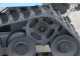 Brouette motoris&eacute;e &agrave; chenilles EuroMech EM400H-Agri - Caisson extensible avec charge de 400 Kg