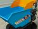 Brouette motoris&eacute;e &agrave; chenilles EuroMech EM400H-Dump - Caisson dumper avec charge de 400 Kg