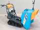 Brouette motoris&eacute;e &agrave; chenilles EuroMech EM400H-Dump - Caisson dumper avec charge de 400 Kg