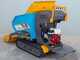 EuroMech EM500H-Dump &amp; Shovel - Brouette motoris&eacute;e dumper hydraulique 500 kg avec godet de chargement - Transmission hydrostatique