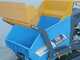 EuroMech EM500H-Dump &amp; Shovel - Brouette motoris&eacute;e dumper hydraulique 500 kg avec godet de chargement - Transmission hydrostatique