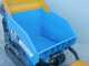 Brouette motoris&eacute;e EuroMech EM500L-Dump &amp; Shovel - Caisson dumper hydraulique 500 kg avec pelle