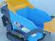 Brouette motoris&eacute;e EuroMech EM500L-Dump &amp; Shovel - Caisson dumper hydraulique 500 kg avec pelle