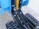 Brouette motoris&eacute;e EuroMech EM500L-Dump &amp; Shovel - Caisson dumper hydraulique 500 kg avec pelle