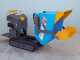 Brouette motoris&eacute;e EuroMech EM500L-Dump &amp; Shovel - Caisson dumper hydraulique 500 kg avec pelle