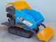 Brouette motoris&eacute;e EuroMech EM500L-Dump &amp; Shovel - Caisson dumper hydraulique 500 kg avec pelle