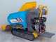 Brouette motoris&eacute;e EuroMech EM500L-Dump &amp; Shovel - Caisson dumper hydraulique 500 kg avec pelle