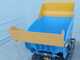 Brouette motoris&eacute;e EuroMech EM500L-Dump &amp; Shovel - Caisson dumper hydraulique 500 kg avec pelle