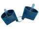 Brouette motoris&eacute;e EuroMech EM500L-Dump &amp; Shovel - Caisson dumper hydraulique 500 kg avec pelle