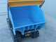 EuroMech EM500L-Dump &amp; Shovel - Brouette &agrave; chenilles hydraulique 500 kg avec benne dumper et godet frontal - Transmission hydrostatique