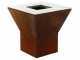Top Line Gringo B038 - Barbecue &agrave; bois en corten