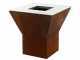 Top Line Gringo B038 - Barbecue &agrave; bois en corten
