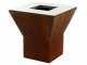 Top Line Gringo B038 - Barbecue &agrave; bois en corten