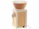Moulin à farine Komo KoMoMio Natur en hêtre - Moteur de 400 watts