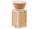 Moulin &agrave; farine Komo KoMoMio Natur en h&ecirc;tre - Moteur de 400 watts