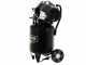 BlackStone V-LBC 50-30V - Compresseur d'air &eacute;lectrique vertical sur chariot  - moteur 3 CV - 50 L air comprim&eacute;