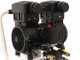 BlackStone V-SBC50-15 - Compresseur d'air silencieux oilless - Moteur 1.5 CV - 50 Litres - Vertical
