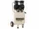 BlackStone V-SBC50-15 - Compresseur d'air silencieux oilless - Moteur 1.5 CV - 50 Litres - Vertical