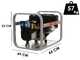 MOSA GE 5000 BBM - Groupe &eacute;lectrog&egrave;ne &agrave; essence 4.5 KW - Continue 3.6 kW Monophas&eacute; - Moteur B&amp;S XR1450
