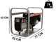 MOSA GE 8000 BBT - Groupe &eacute;lectrog&egrave;ne &agrave; essence 6.4 KW - Continue 5.6 kW Triphas&eacute; - Moteur B&amp;S XR2100