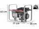 MOSA GE 6000 YDM - Groupe &eacute;lectrog&egrave;ne diesel 5.1 kW - Continue 4.5 kW Monophas&eacute; - Moteur Yanmar L 100 N