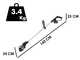 Worx WG441E - Nettoyeur d'ext&eacute;rieur &agrave; batterie - Batterie de 20V - 4Ah - 2 brosses incluses