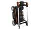 Worx Nitro WG749E - Tondeuse &agrave; gazon tract&eacute;e &agrave; batterie 2x20V/4Ah + 2 batteries 20V/4Ah offertes - Largeur de coupe 46 cm