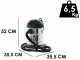 Comet CV 20 X - Aspirateur multifonction - Silencieux - Bidon 20 L - S&eacute;rie Premium