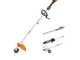 Worx NITRO WG186E - D&eacute;broussailleuse multifonction &agrave; batterie - 2x20V/4Ah
