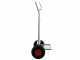 Peigne vibreur &eacute;lectrique &agrave; batterie Oliviero Flex Basic t&eacute;lescopique, perche aluminium 220-340 cm