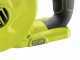 Souffleur &agrave; batterie compact RYOBI R18TB-0-18V - 200 Km/h - SANS BATTERIE NI CHARGEUR
