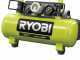 Ryobi R18AC-0 - Compresseur portable &agrave; batterie  - 18V - SANS BATTERIE NI CHARGEUR