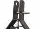 Lame niveleuse pour tracteur Blackstone B-GB 120 &agrave; rotation simple 360&deg; et bras orientable