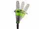 Verdemax PTT20 - Kit perche &eacute;lagueuse et taille-haie t&eacute;lescopique - Batterie 20V 2Ah