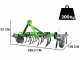 Vibroculteur Bomet Carina S-TINES - 21 dents - Largeur de travail 210 cm