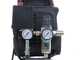 Fiac Leonardo - Compresseur d'air &eacute;lectrique portatif monophas&eacute; silencieux, oil-less - Moteur 1 CV - 6 L
