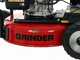 Tondeuse mulching tract&eacute;e Marina Systems GRINDER ZERO SH - Coupe 52cm - moteur Honda GCVx 200 - double lame mulching