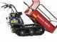 GeoTech-Pro BMS155 BS - Broyeur autotract&eacute; sur brouette &agrave; chenilles - Moteur B&amp;S XR2100