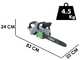EGO CS1800E 56V - Tron&ccedil;onneuse &agrave; batterie - coupe de 45 cm - SANS BATTERIE NI CHARGEUR