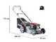 Al-ko Easy 4.60 SP-S - Tondeuse &agrave; gazon thermique autotract&eacute;e  - 2en1 - Moteur de 140cm3