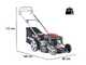 Al-Ko Easy 5.10 SP-S - Tondeuse &agrave; gazon thermique autotract&eacute;e - 4 en 1 - Moteur 160cc