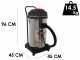 Comet CVP 265 X - Aspirateur multifonction - 65 L - Bidon en acier - S&eacute;rie Professionnelle