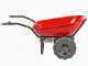 Brouette &eacute;lectrique avec roues traktor Geotech CAR 260T-100 - Batterie de 40V et 6 Ah