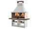 Palazzetti Argos - Barbecue en ma&ccedil;onnerie 3 en 1